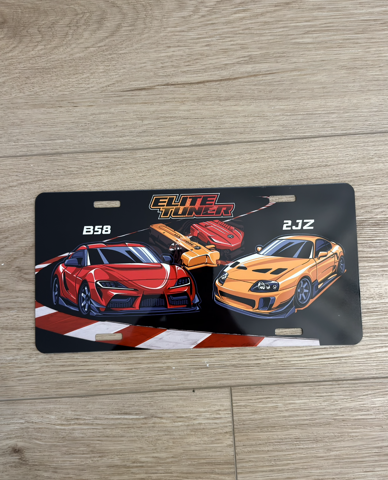 License plate covers